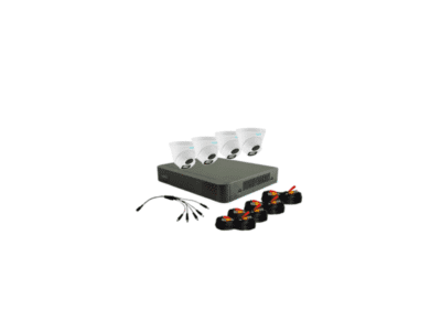 Kit UNIARCH Turret 4 Cámaras ColorHunter 5MP – DVR Pentahíbrido + 2TB
