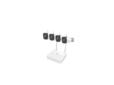 Kit WiFi UNIVIEW NVR + Cámaras con Micrófono Embebido – 4 Canales 1080P