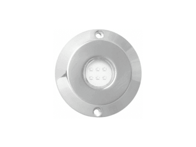 Lámpara LED para piscinas 10W blanco puro 3" acero inox - DELUX
