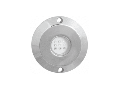 Lámpara LED para piscinas 18W RGB 3" acero inox - DELUX