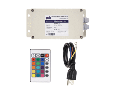 Transformador 24W 12VCD para lámpara LED - PANDA POOL PRODUCTS