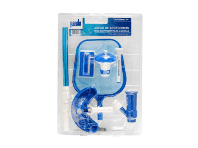 Kit de mantenimiento para piscinas 6 piezas - PANDA POOL PRODUCTS