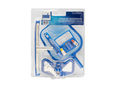 Kit de mantenimiento para piscinas 5 piezas (Mod. 4) - PANDA POOL PRODUCTS