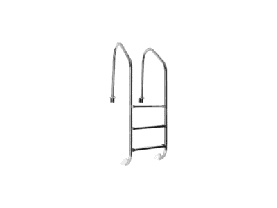 Escalera Estándar RUEX 3 Peldaños – Acero Inoxidable Acabado Pulido