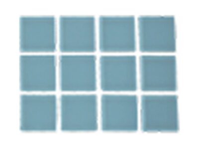 Mosaico AZUL CLARO RUEX Vetrowater Glass 2.5x2.5 (Caja)