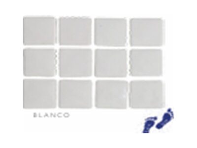 Mosaico BLANCO RUEX Línea Española 2.5x2.5 (Caja)