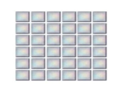 Mosaico GRIS TORNASOL PANDA POOL de Vidrio Fusionado 4 mm (Caja 2.14 m²)