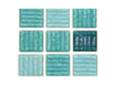 Mosaico MEZCLA DE VERDES RUEX Vetrowater Elegance 2x2 (Caja)