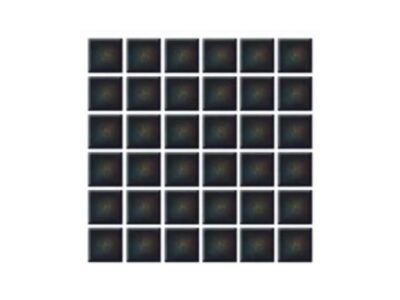 Mosaico NEGRO PANDA POOL de Vidrio Fusionado 4 mm (Caja 2.14 m²)