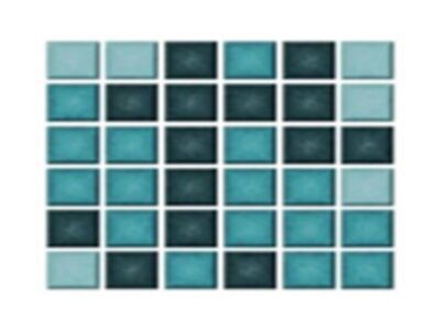 Mosaico VERDE PANDA POOL de Vidrio Fusionado 4 mm (Caja 2.14 m²)