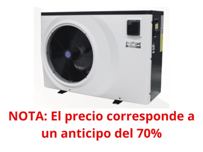 Bomba de Calor HAX Inverter Horizontal Frío/Calor 140,000 BTU WiFi R32 con IA